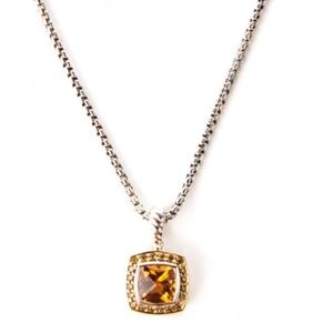 DAVID YURMAN Citrine and Yellow Sapphire pendant